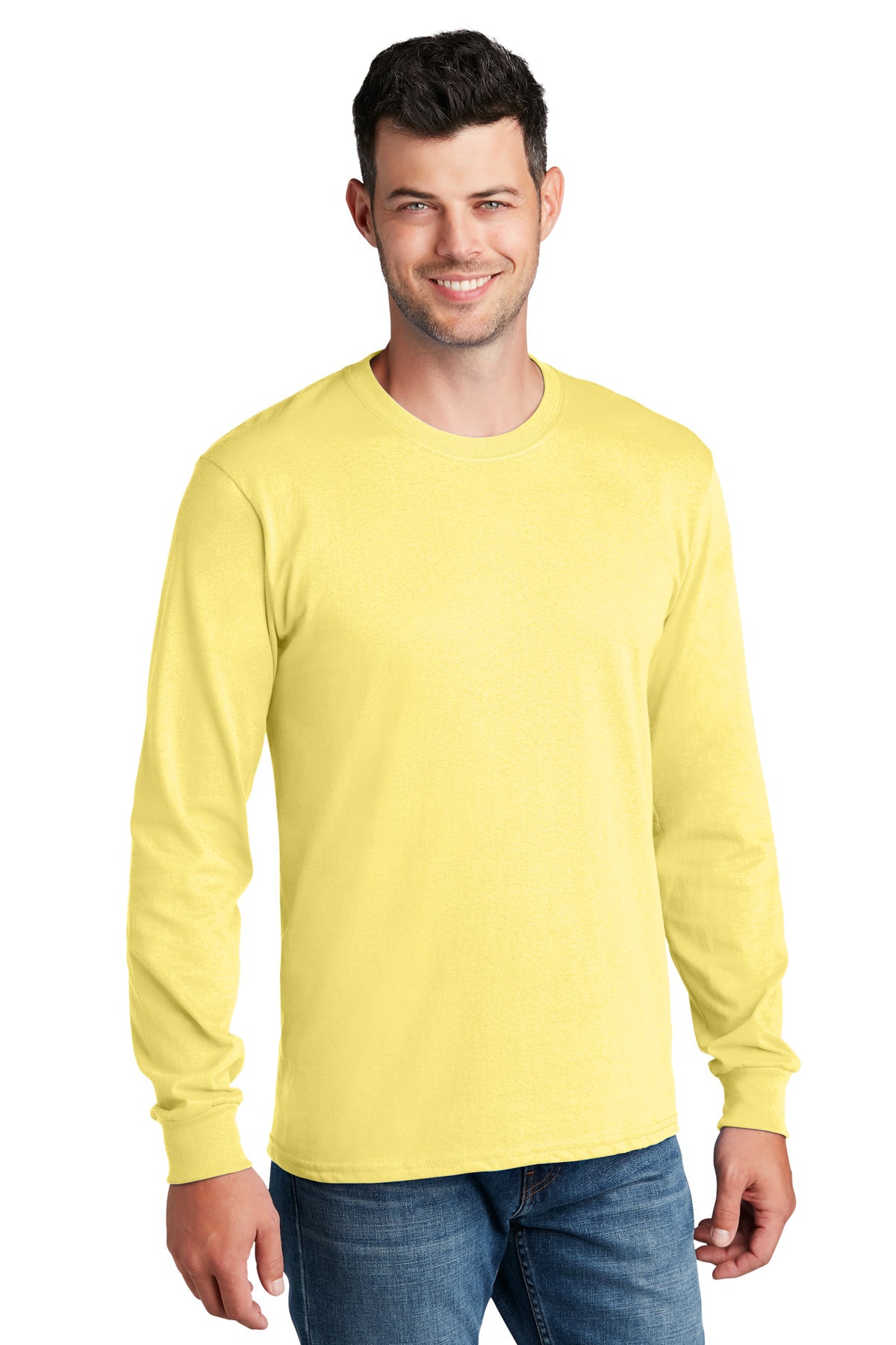 Port & Company? - Long Sleeve Core Cotton Tee. PC54LS