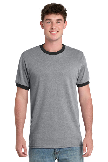 Port & Co™ Core Cotton Ringer Tee