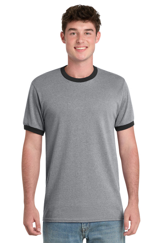 Port & Co™ Core Cotton Ringer Tee