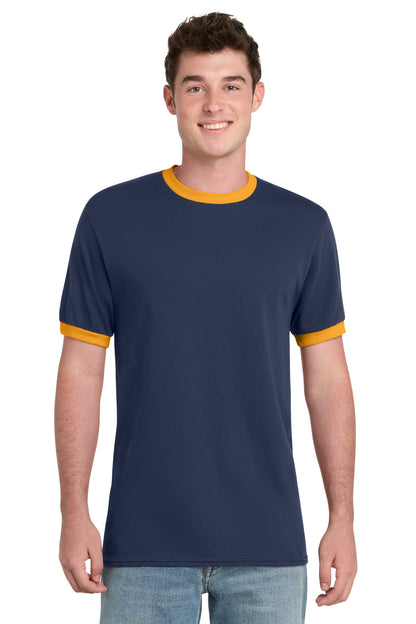 Port & Co™ Core Cotton Ringer Tee