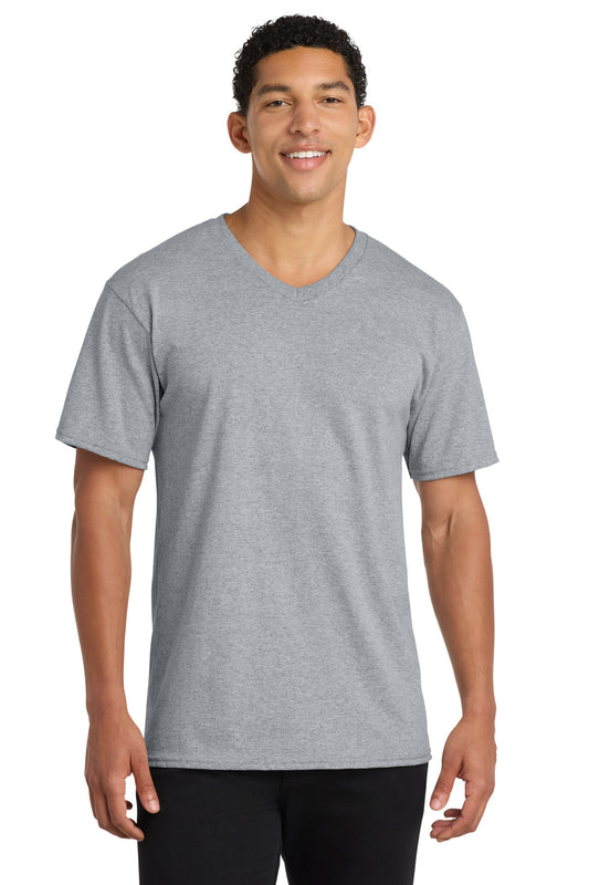 Port & Co™ Core Cotton V-Neck Tee