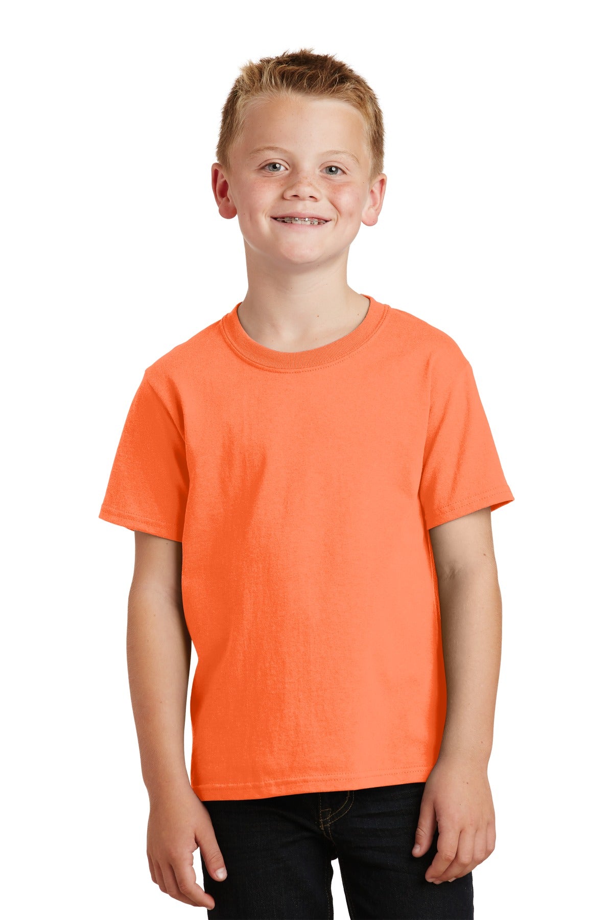 Port & Company? - Youth Core Cotton Tee. PC54Y