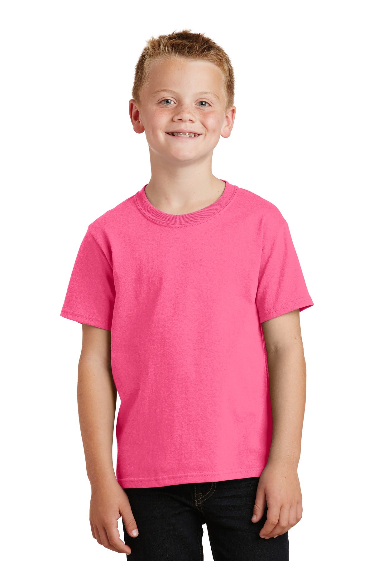 Port & Company? - Youth Core Cotton Tee. PC54Y