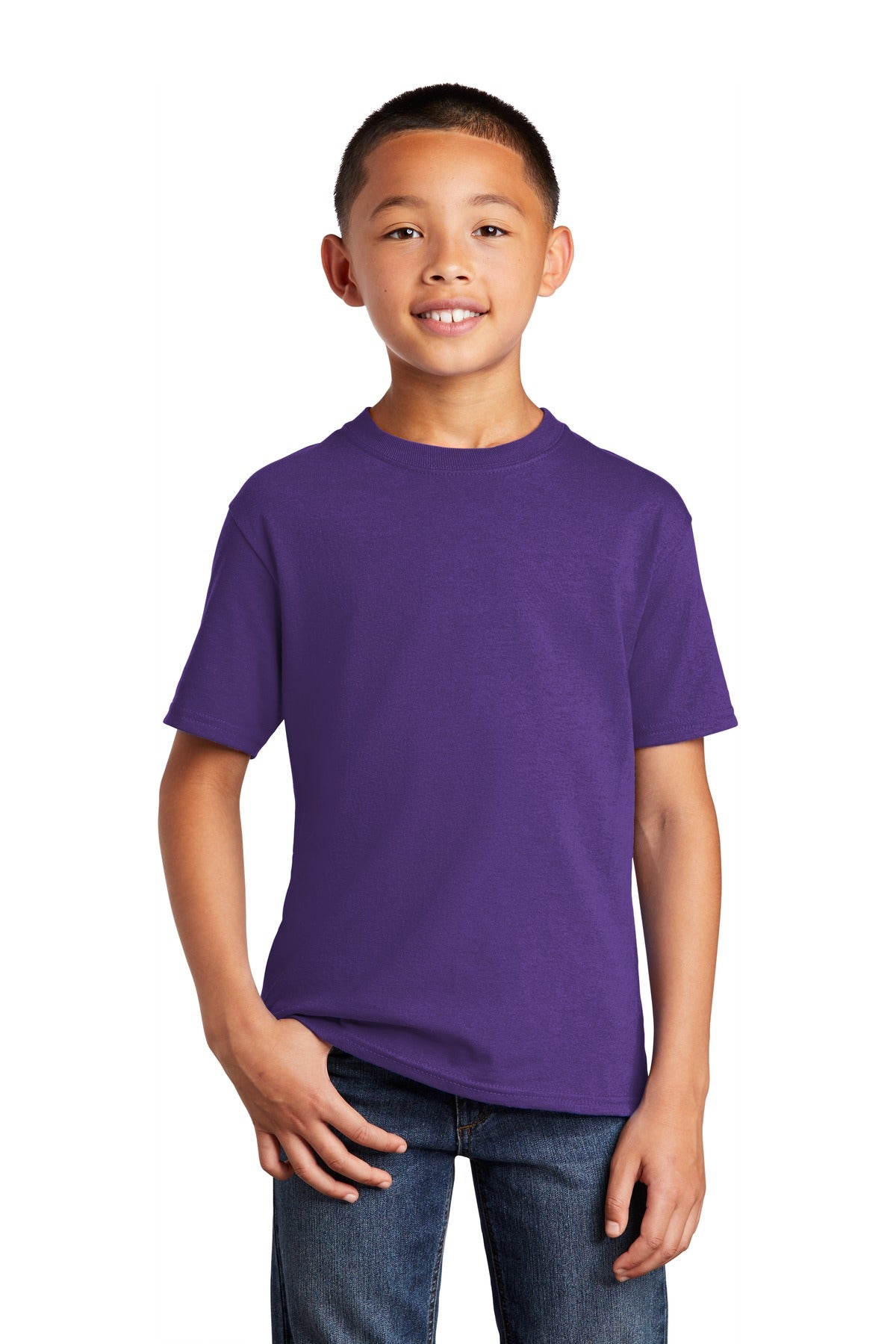 Port & Company? - Youth Core Cotton Tee. PC54Y