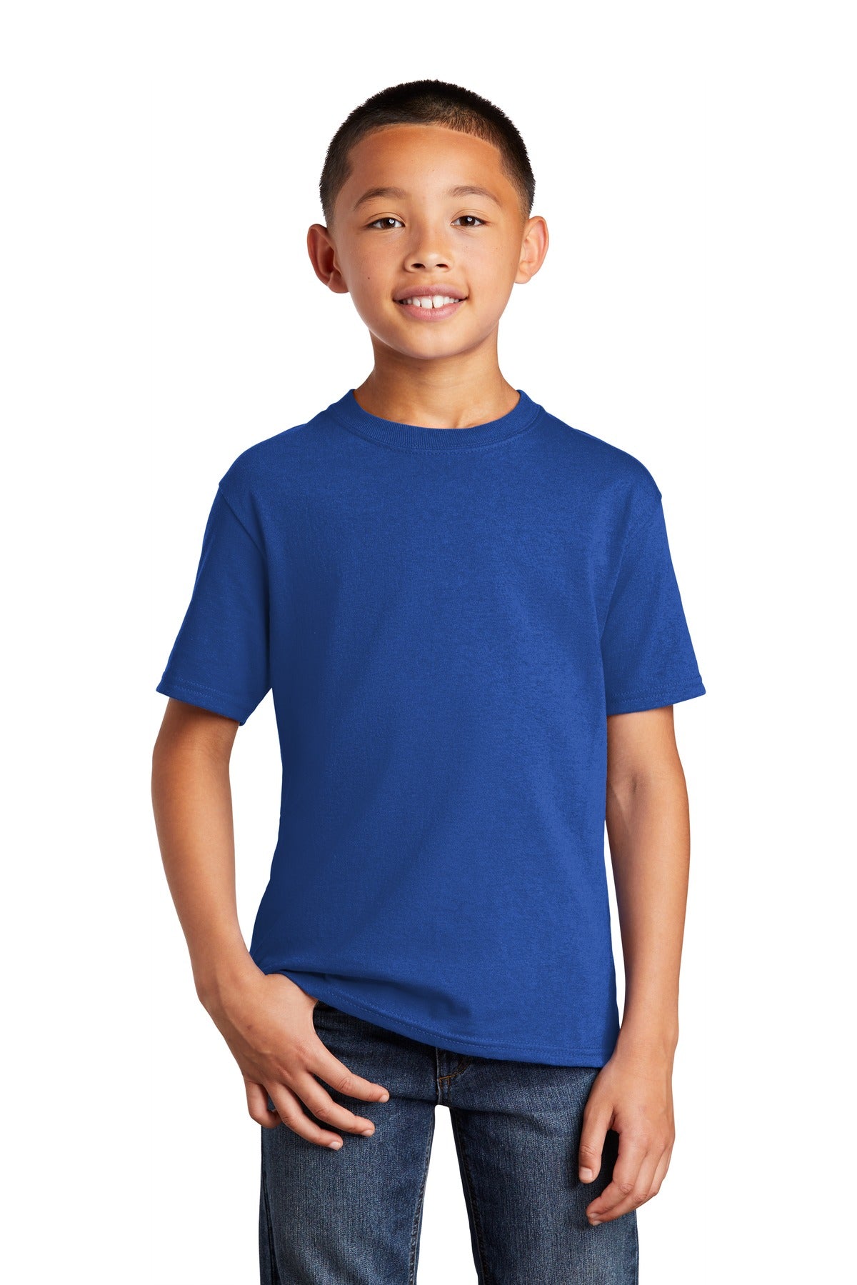 Port & Company? - Youth Core Cotton Tee. PC54Y