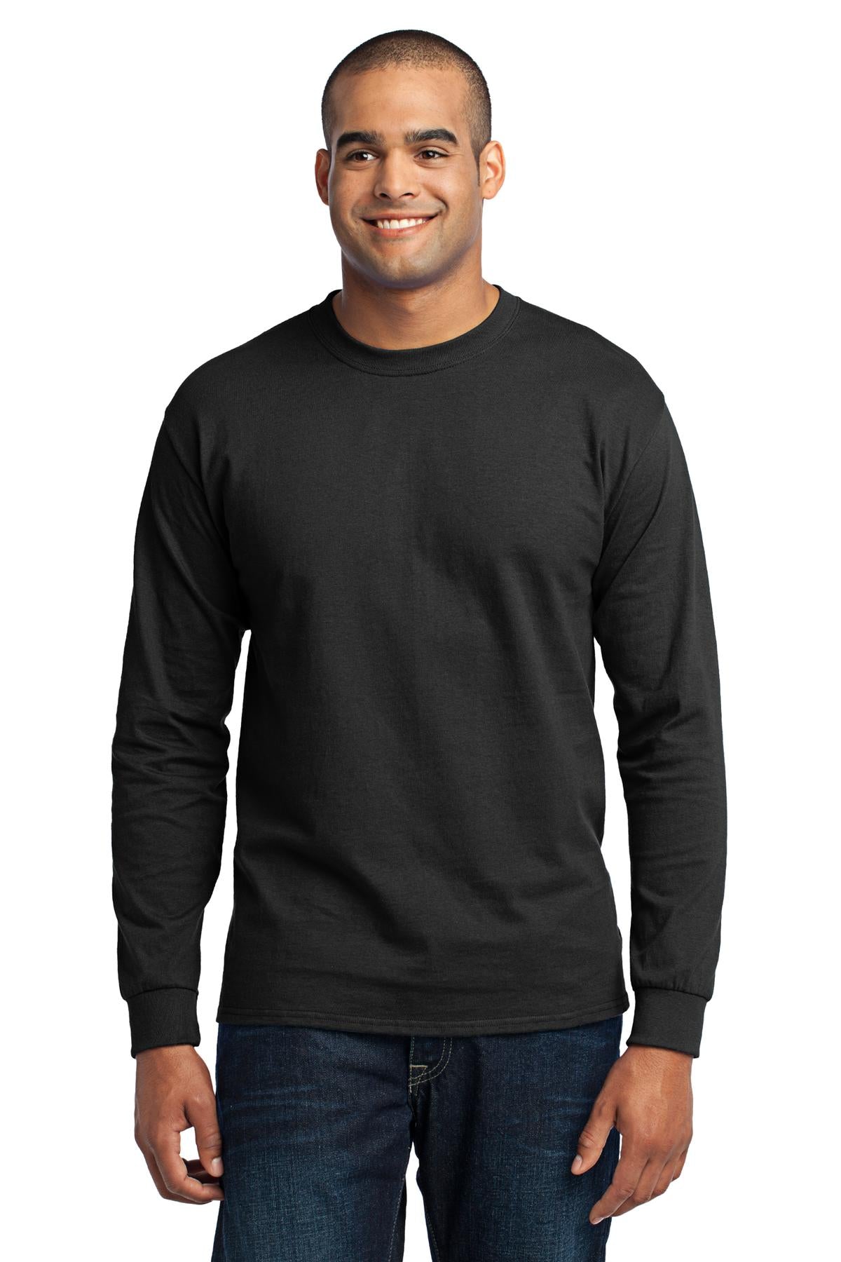 Port & Company? - Long Sleeve Core Blend Tee. PC55LS