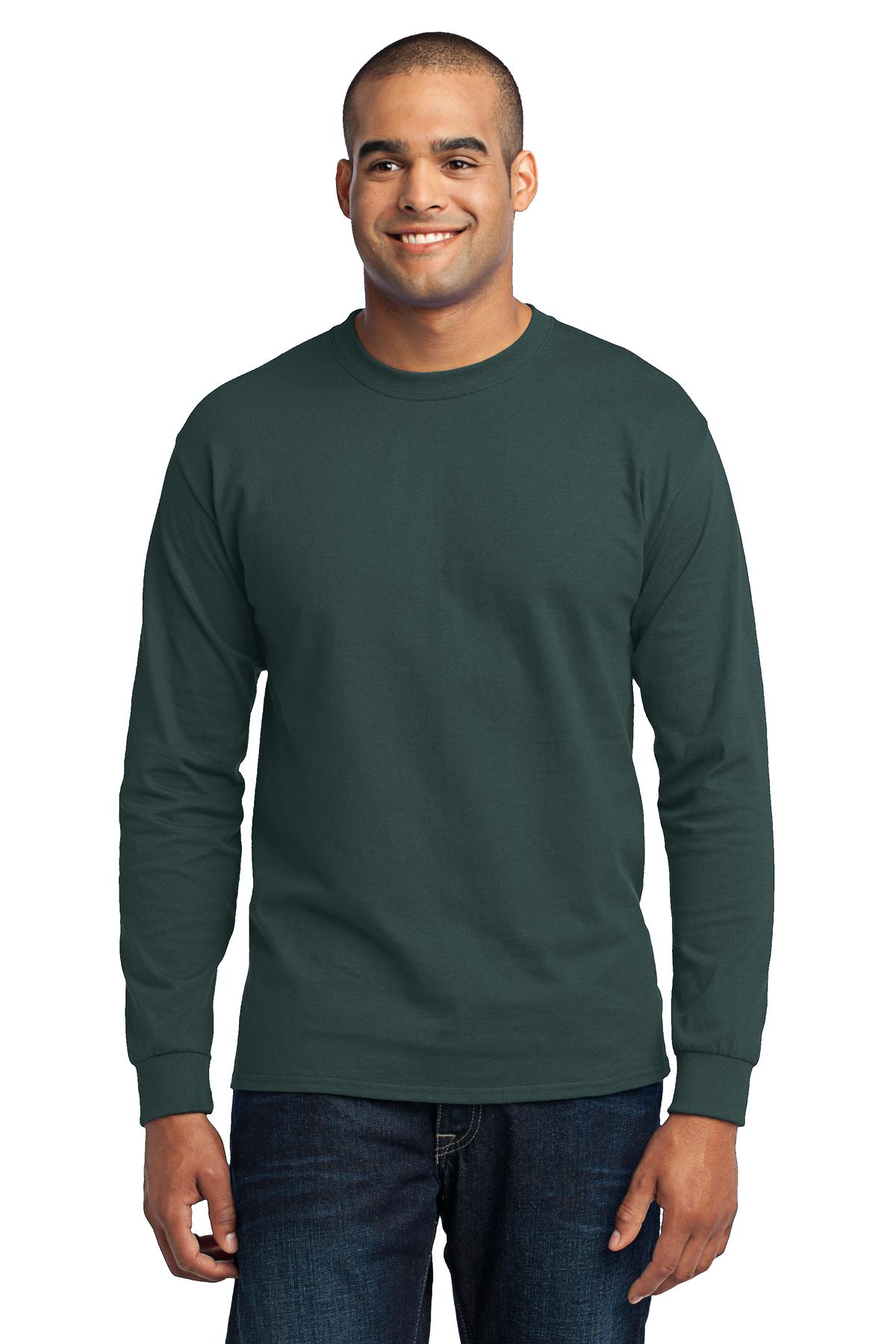 Port & Company? Tall Long Sleeve Core Blend Tee. PC55LS