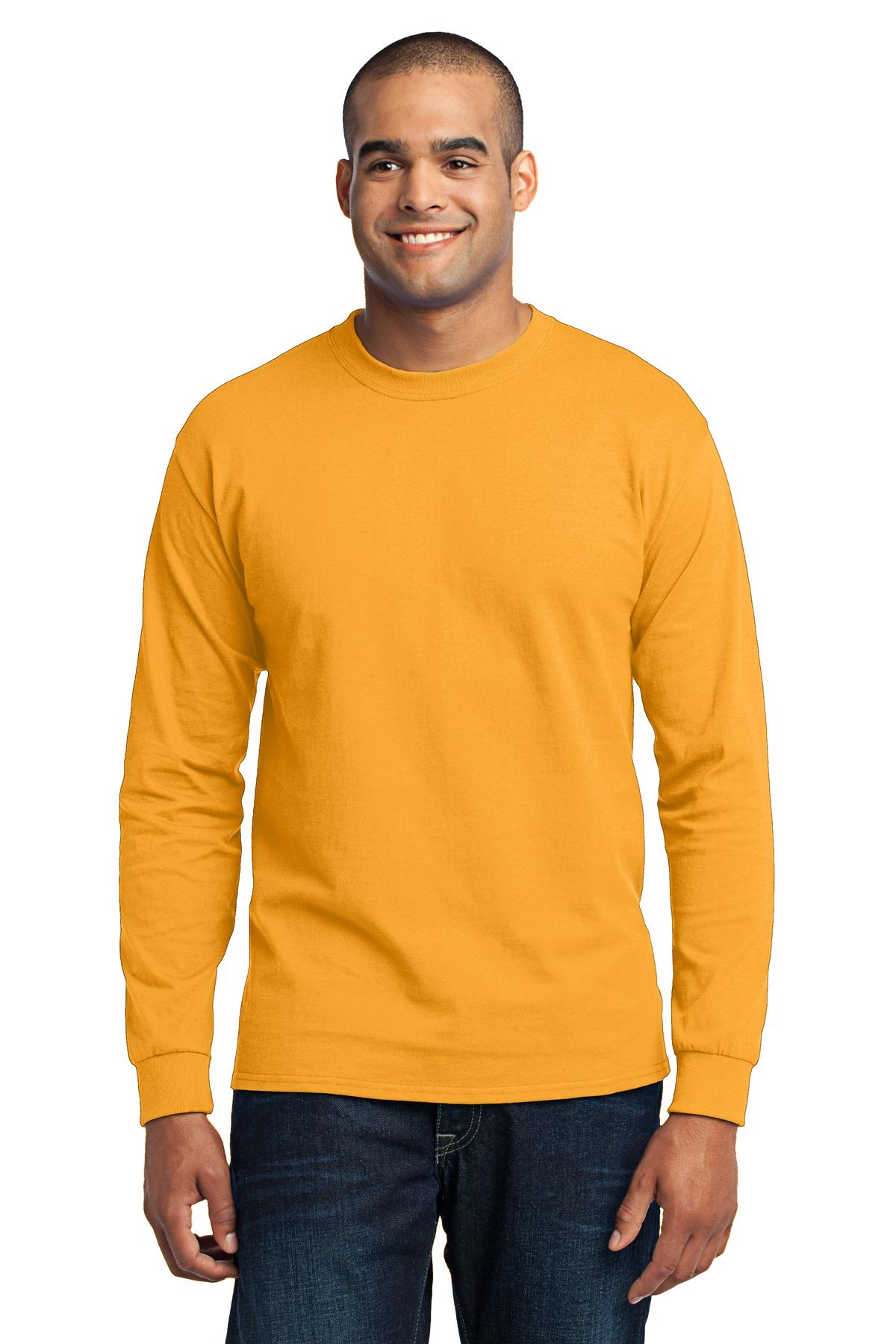 Port & Company? - Long Sleeve Core Blend Tee. PC55LS