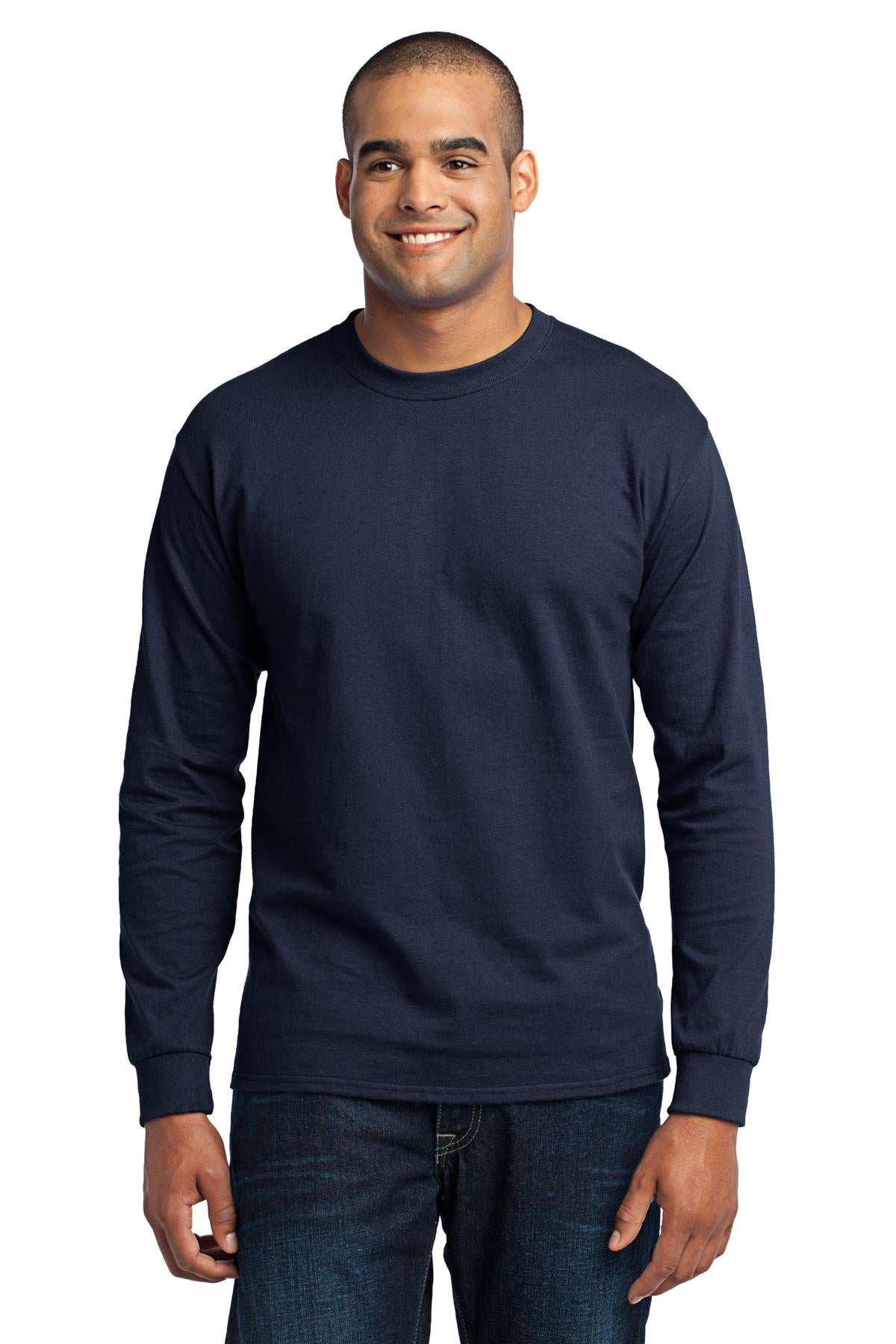 Port & Company? - Long Sleeve Core Blend Tee. PC55LS