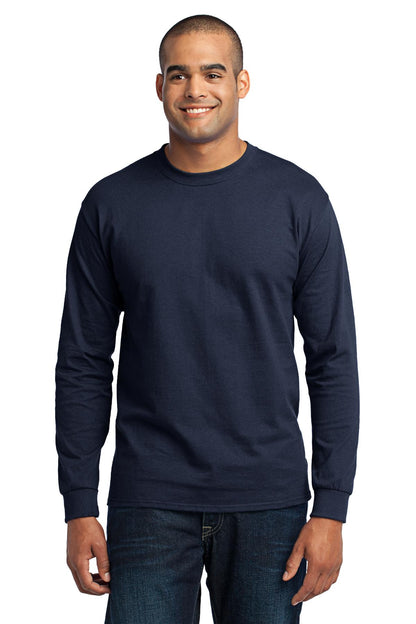 Port & Company? - Long Sleeve Core Blend Tee. PC55LS