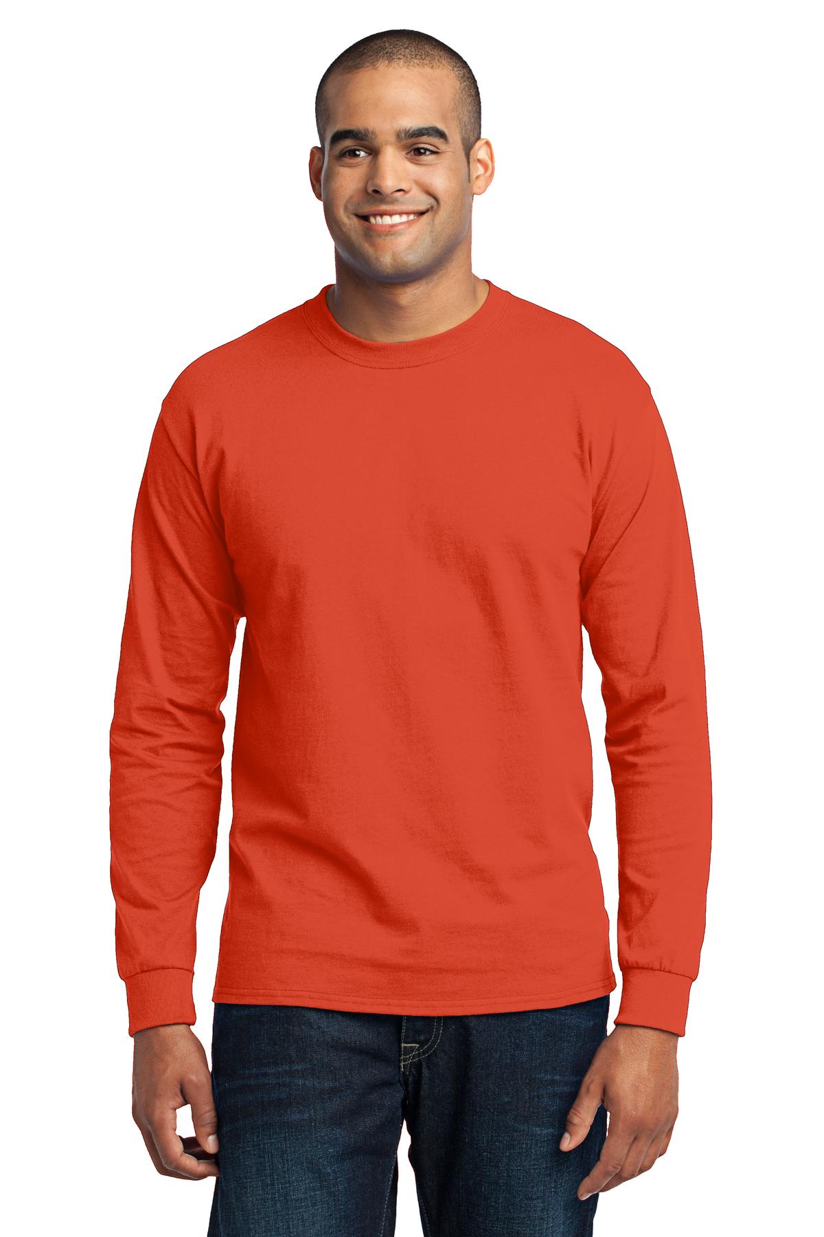Port & Company? - Long Sleeve Core Blend Tee. PC55LS
