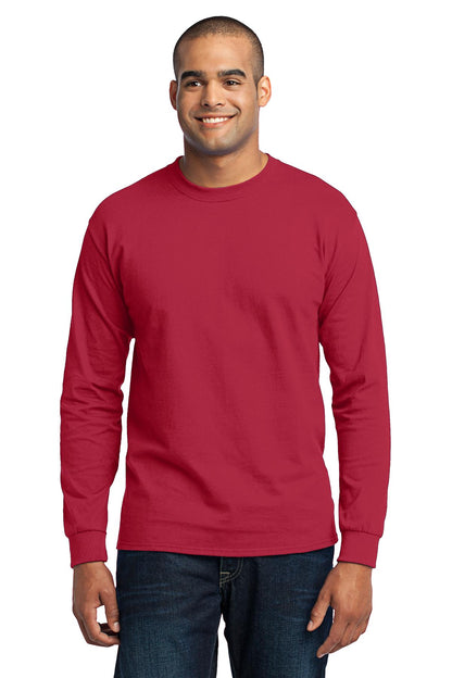 Port & Company? - Long Sleeve Core Blend Tee. PC55LS