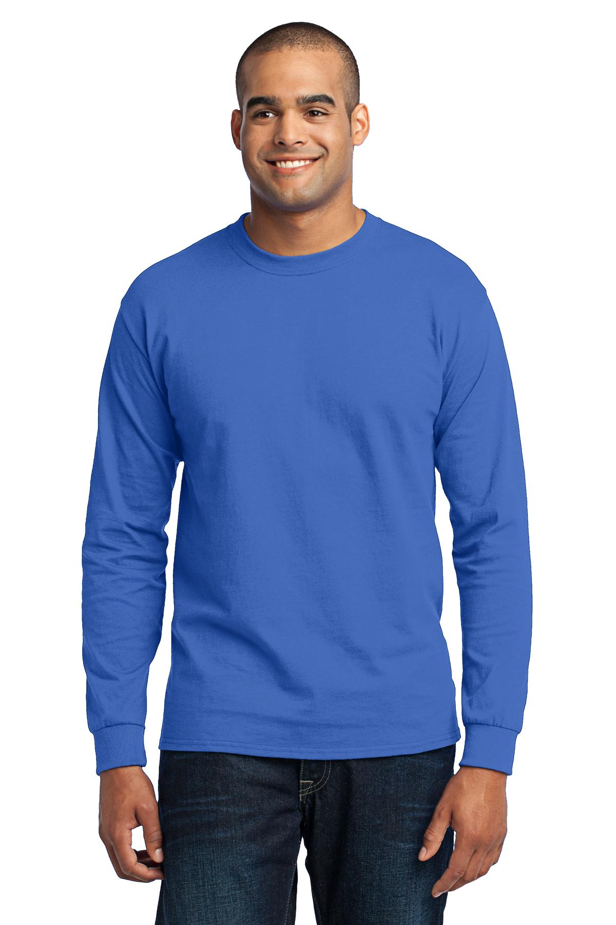 Port & Company? - Long Sleeve Core Blend Tee. PC55LS