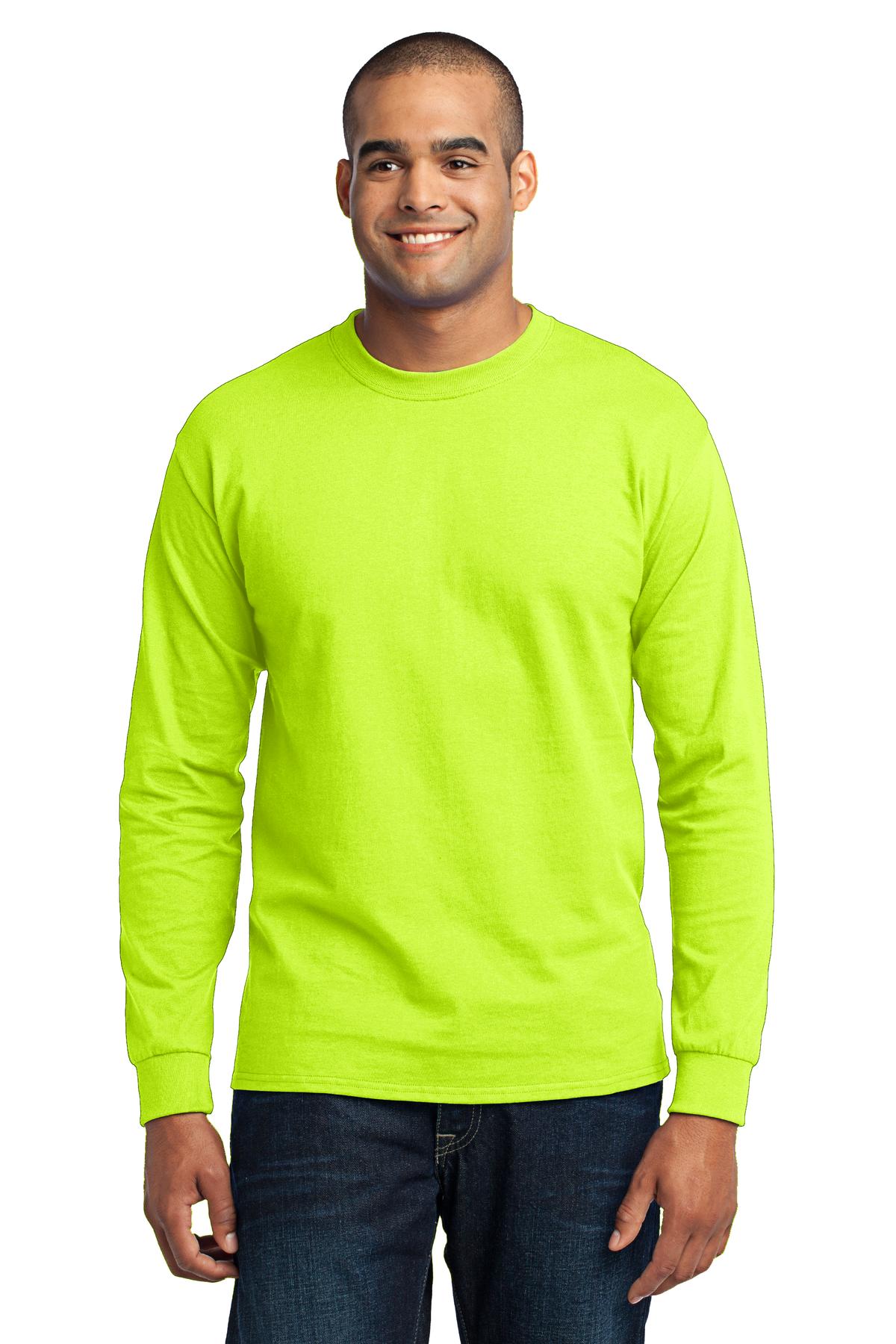 Port & Company? - Long Sleeve Core Blend Tee. PC55LS