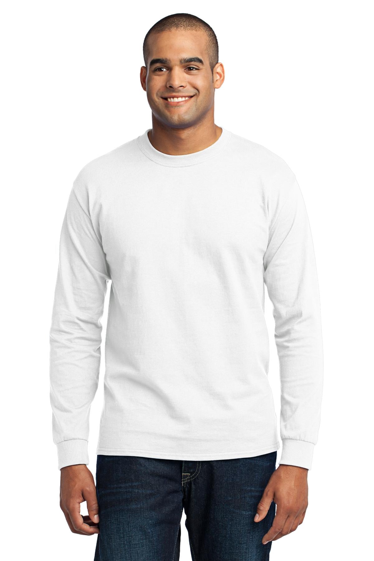Port & Company? Tall Long Sleeve Core Blend Tee. PC55LS