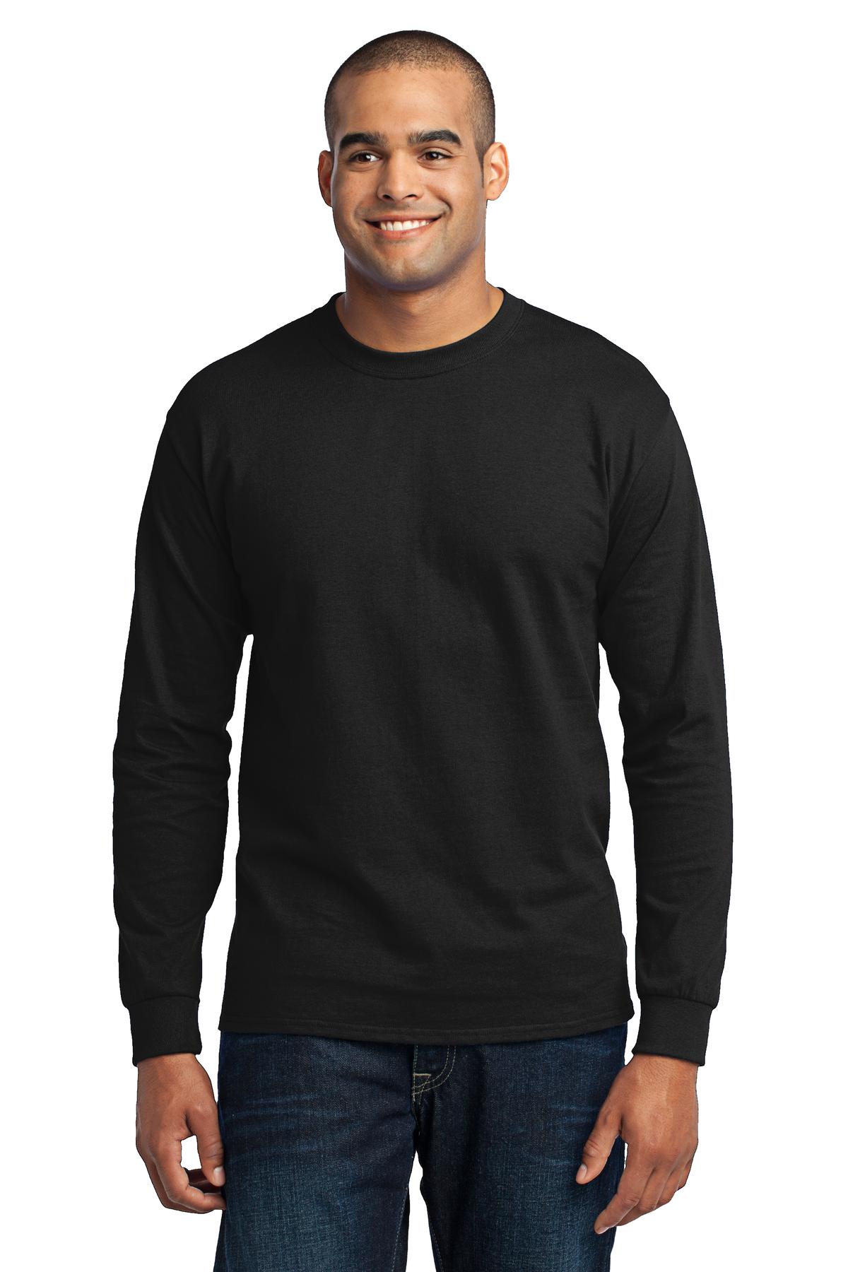 Port & Company? Tall Long Sleeve Core Blend Tee. PC55LS