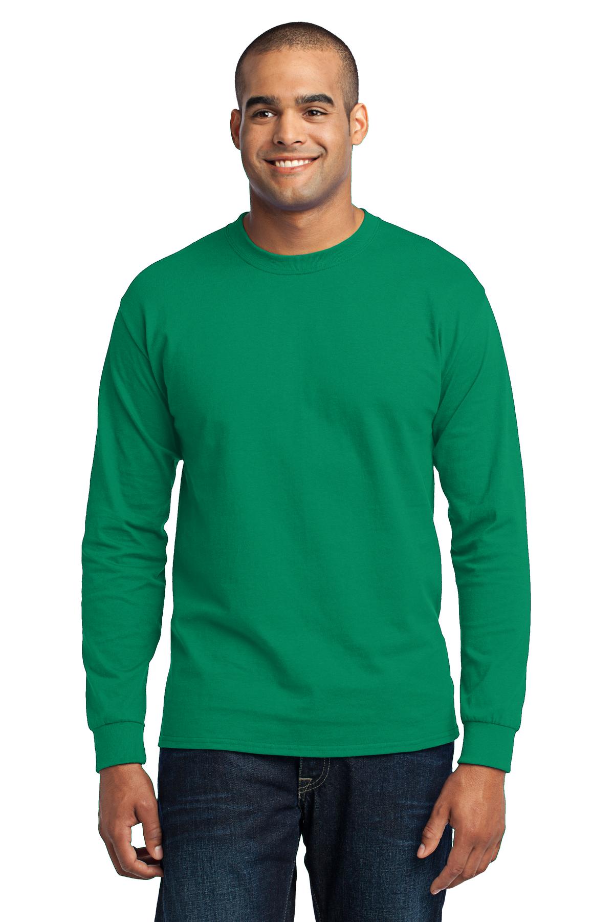 Port & Company? - Long Sleeve Core Blend Tee. PC55LS
