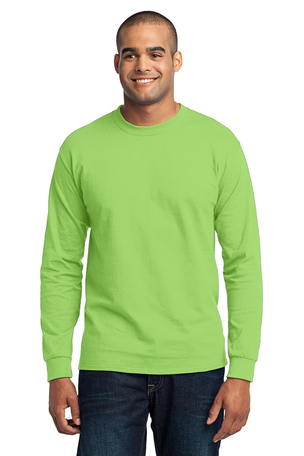 Port & Company? - Long Sleeve Core Blend Tee. PC55LS
