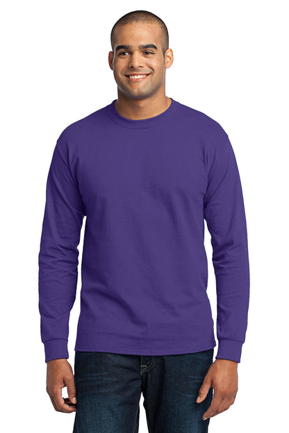 Port & Company? - Long Sleeve Core Blend Tee. PC55LS
