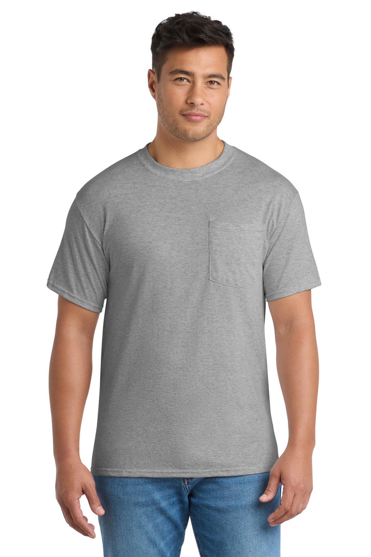 Port & Co™ Tall Core Blend Pocket Tee