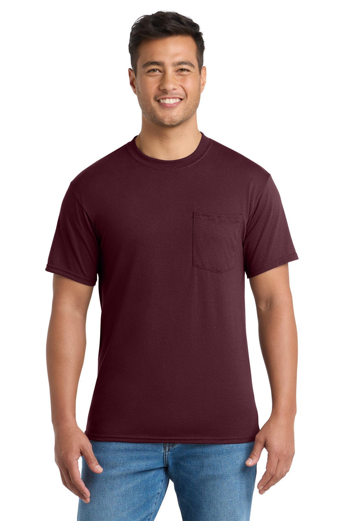 Port & Co™ Tall Core Blend Pocket Tee