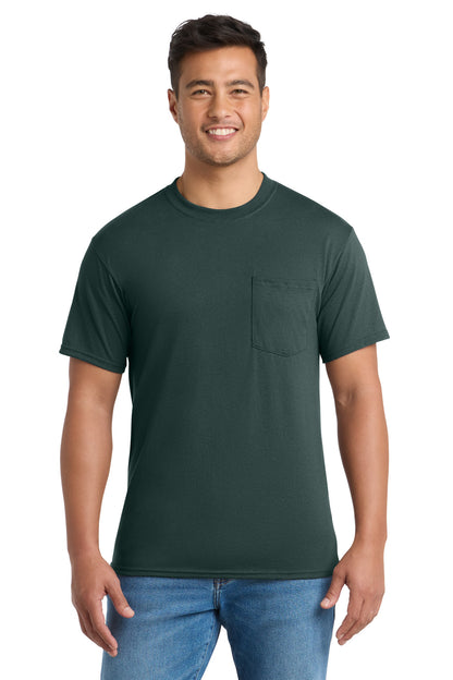 Port & Co™ Tall Core Blend Pocket Tee