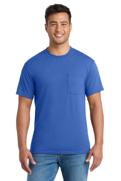 Port & Co™ Tall Core Blend Pocket Tee