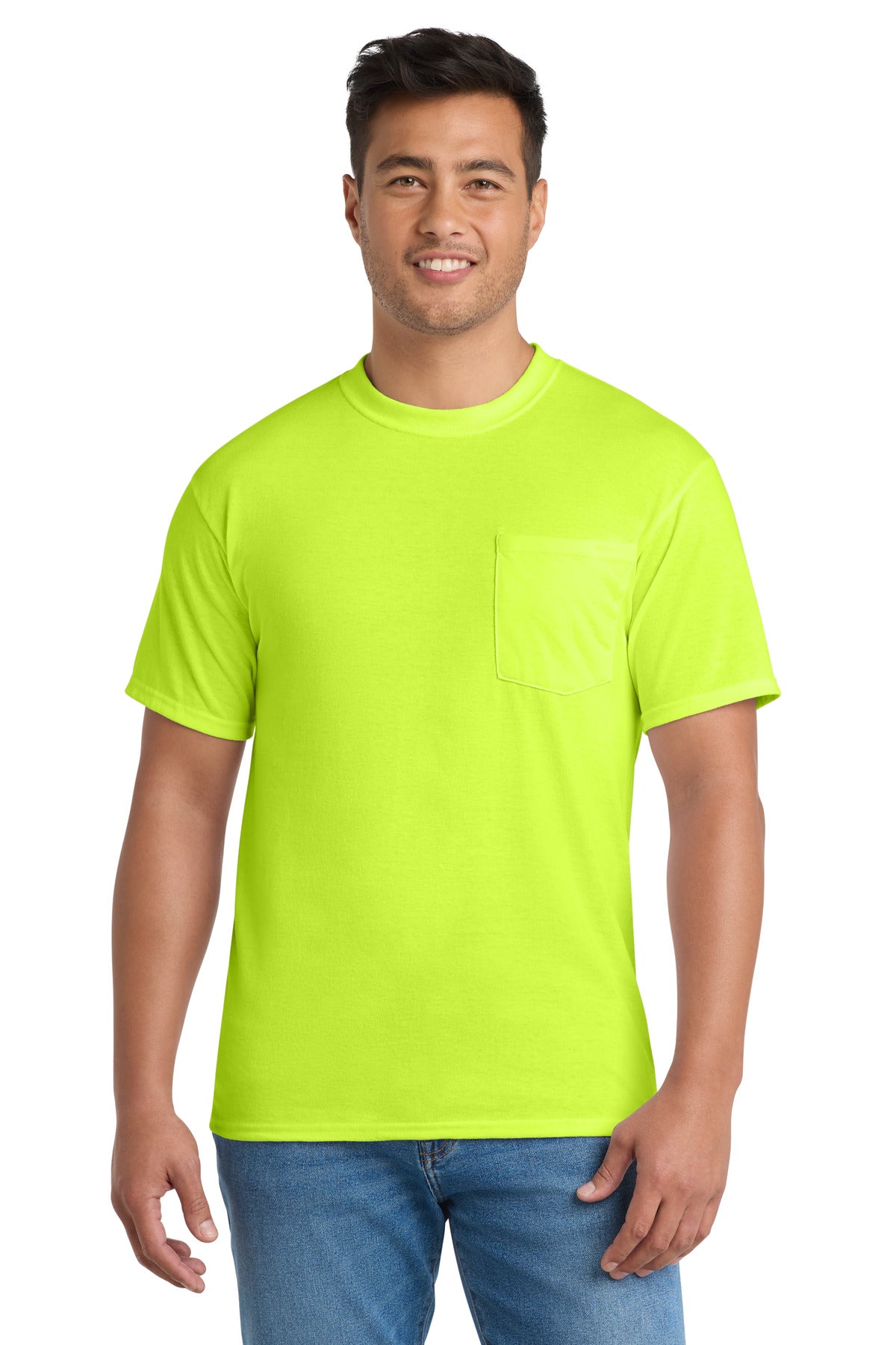 Port & Co™ Tall Core Blend Pocket Tee