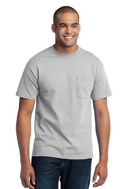 Port & Company? - Core Blend Pocket Tee. PC55P