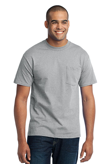 Port & Company? - Core Blend Pocket Tee. PC55P
