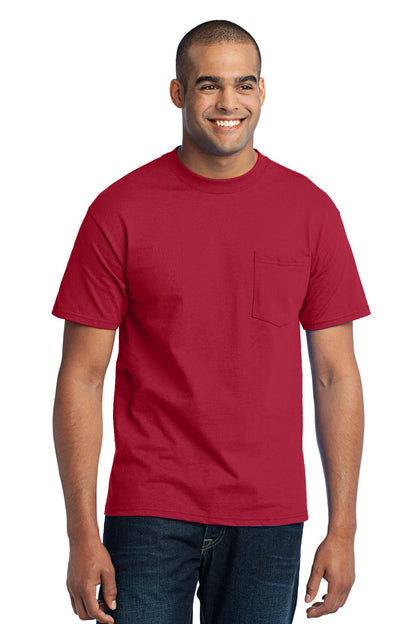 Port & Company? Tall Core Blend Pocket Tee. PC55PT