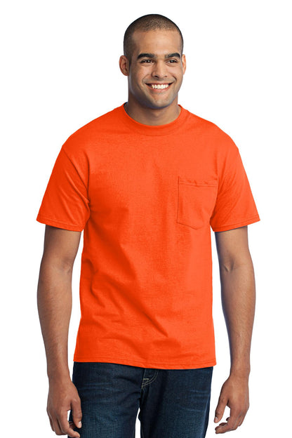 Port & Company? - Core Blend Pocket Tee. PC55P