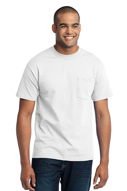Port & Company? - Core Blend Pocket Tee. PC55P