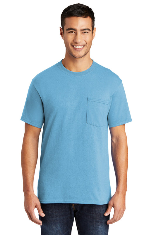 Port & Company? - Core Blend Pocket Tee. PC55P