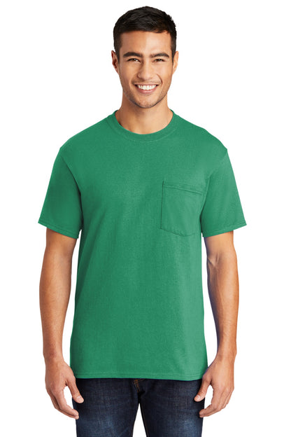 Port & Company? - Core Blend Pocket Tee. PC55P