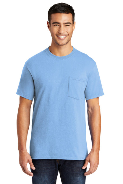 Port & Company? - Core Blend Pocket Tee. PC55P