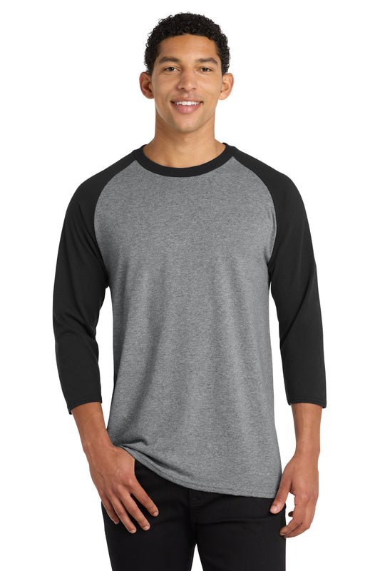 Port & Co™ Core Blend 3/4-Sleeve Raglan Tee