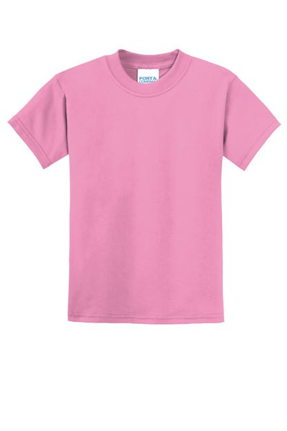 Port & Company? - Youth Core Blend Tee.  PC55Y