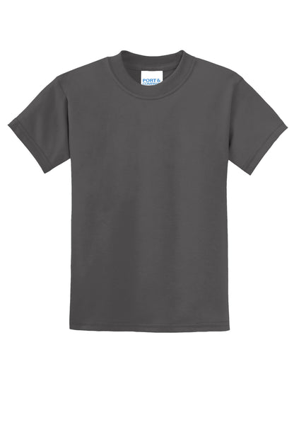 Port & Company? - Youth Core Blend Tee.  PC55Y