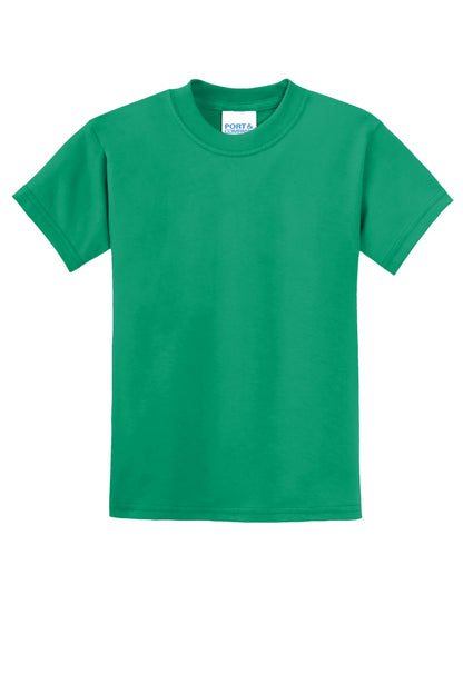 Port & Company? - Youth Core Blend Tee.  PC55Y