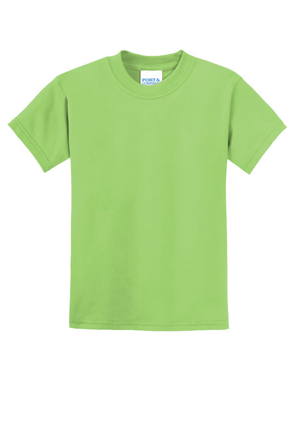 Port & Company? - Youth Core Blend Tee.  PC55Y