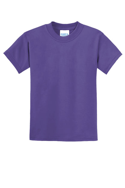Port & Company? - Youth Core Blend Tee.  PC55Y