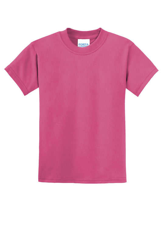 Port & Company? - Youth Core Blend Tee.  PC55Y
