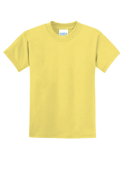 Port & Company? - Youth Core Blend Tee.  PC55Y