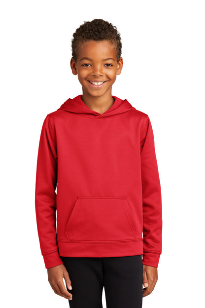 Port & Company?Youth Performance Fleece Pullover Hooded