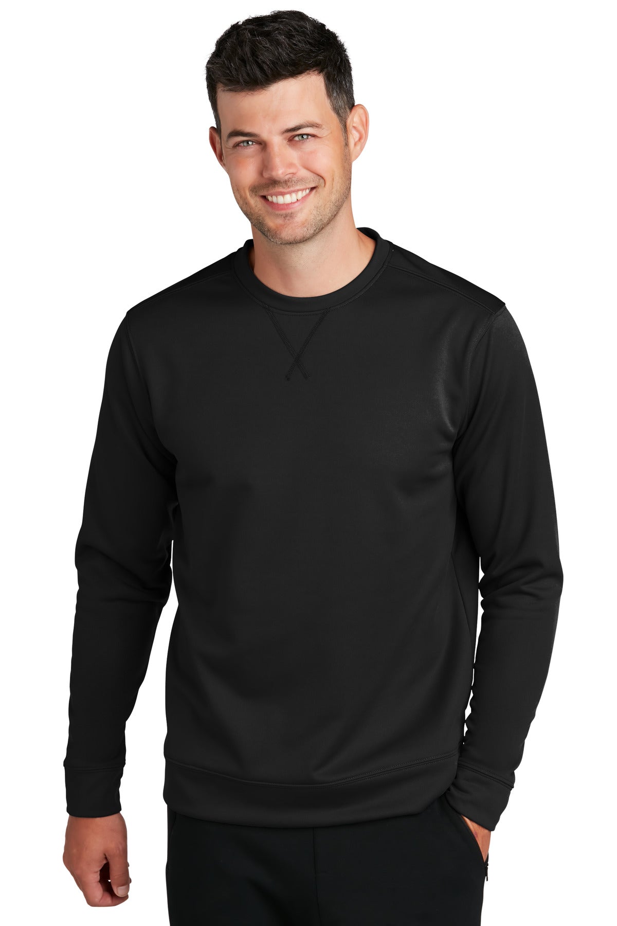 Port & Company?Performance Fleece Crewneck Sweatshirt.