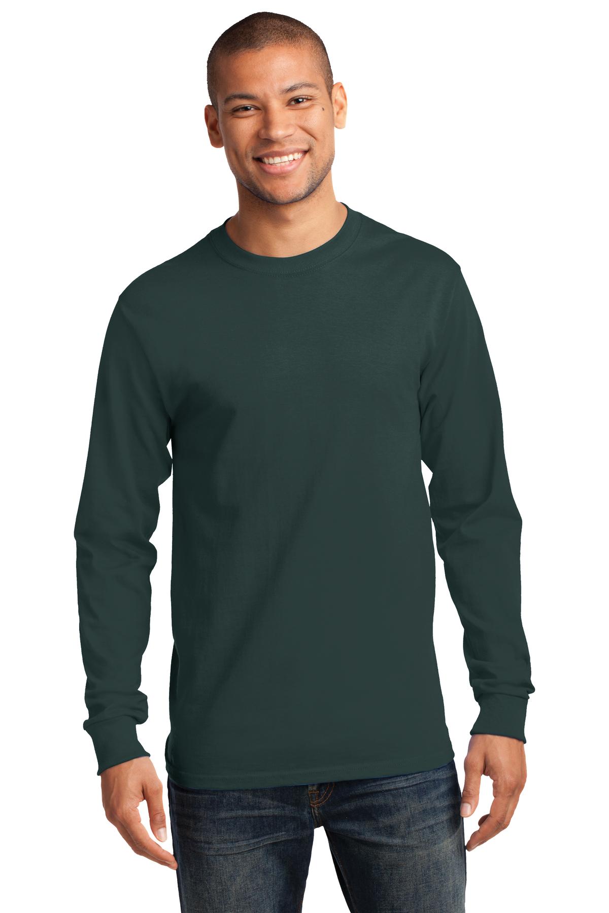 Port & Company? - Tall Long Sleeve Essential Tee. PC61L