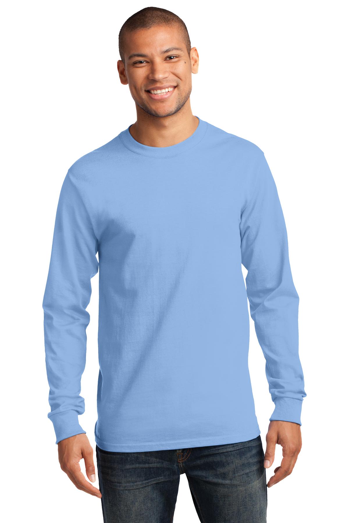 Port & Company? - Tall Long Sleeve Essential Tee. PC61L