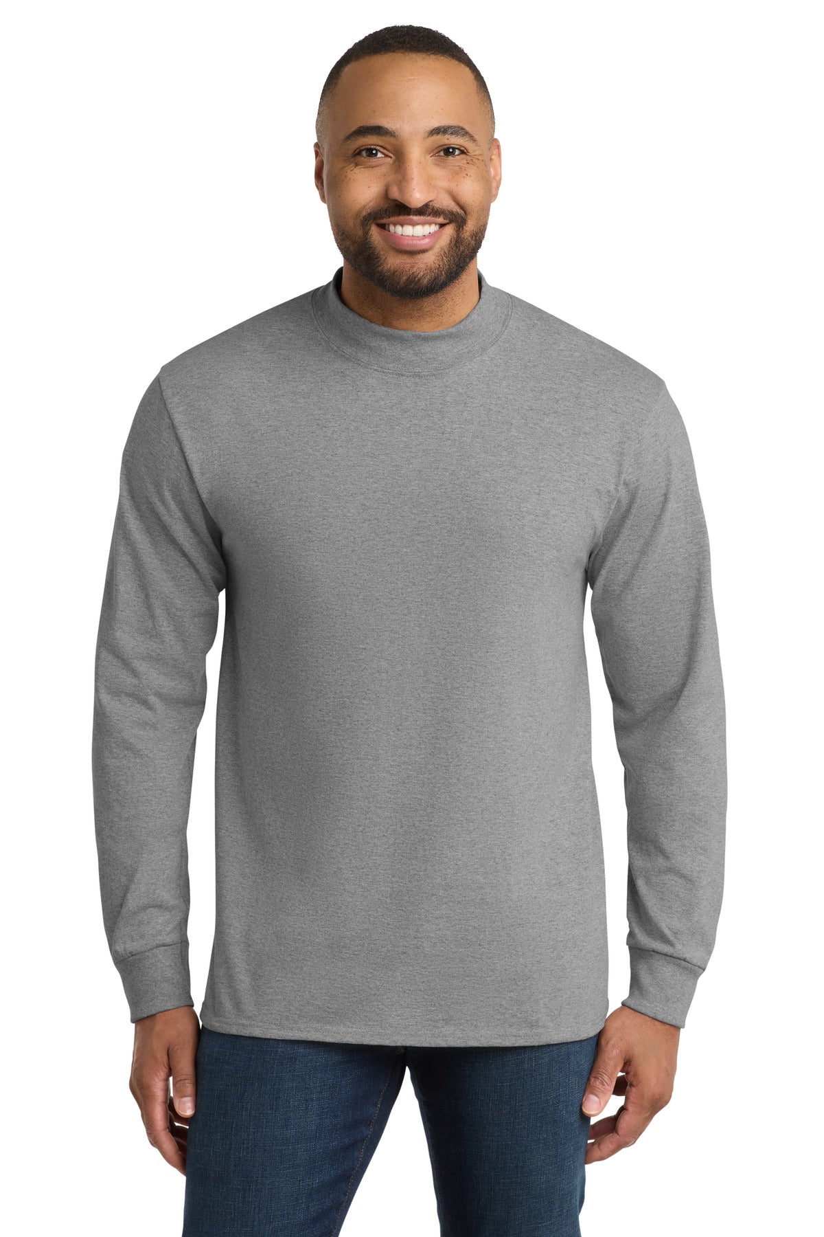 Port & Co™ Essential Mock Turtleneck