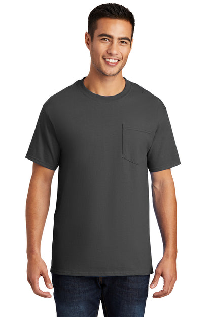 Port & Company? Essential Pocket Tee. PC61P